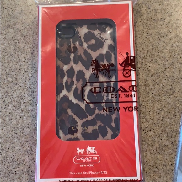 COACH Ocelot iPhone 4 Case - Picture 1 of 2